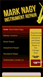 Mobile Screenshot of marknagyinstrumentrepair.com